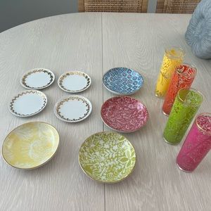 Lilly Pulitzer for Target Floral and Geometric Dinnerware Set